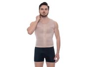 Colete postural masculino com abertura 
